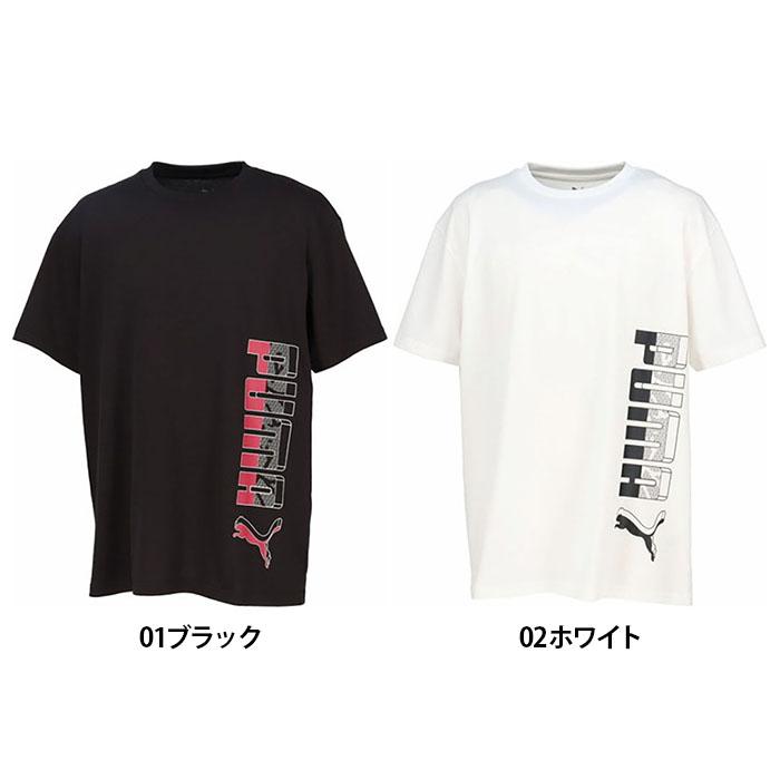 PUMA（プーマ） メンズ ESS LOGO LAB MX SS グラフィック Tシャツ トップス 半袖 スポーツ トレーニング 練習 ジム ...