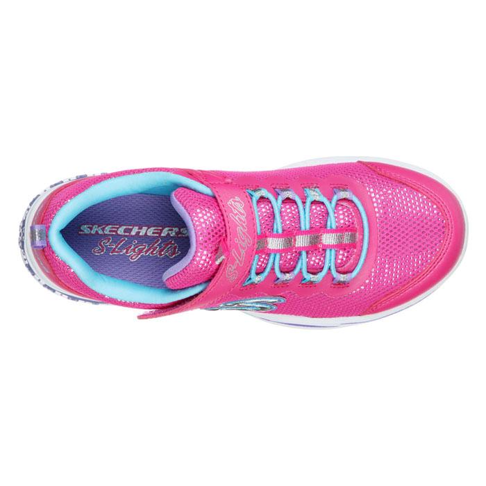 SKECHERS スケッチャーズ POWER PETALS パワーペタルズ 光る靴 LED 子供靴 女の子[20202L](ガールズ キッズ 女子用)｜kenko-ex｜04