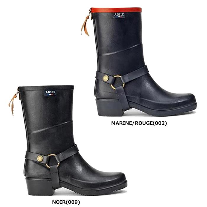 【送料無料】AIGLE エーグル 女性用 ラバーブーツ レディース ミスジュリー 2 長靴 レインブーツ ヒール きれいめ 通勤 ZZF8886(正規取扱品)｜kenko-ex