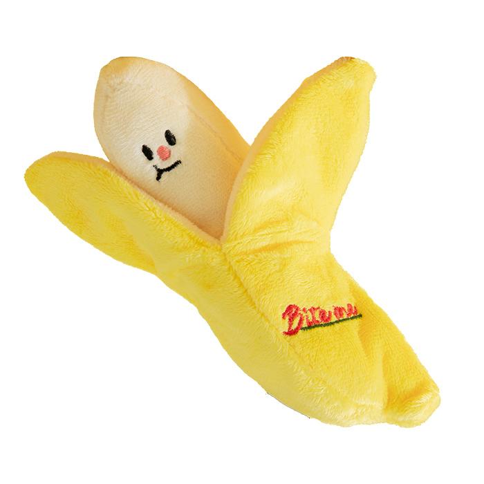 BITE ME]バナナ ノーズワークおもちゃ(ペット用品 犬用おもちゃ 知育