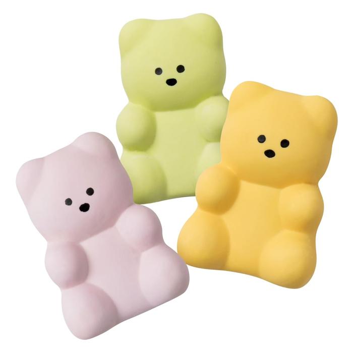 ペット用品まとめ売り BITE ME（バイトミー） リトルジェリーベアラテックスおもちゃ3個入り