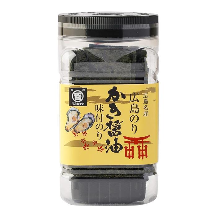 【新品未開封】マルヒャク かき醤油味付のり 40枚入 20個セット 大量出品 マルヒャク 広島海苔 かき醤油味付のり 8切角40枚入り x1個(マルヒャク