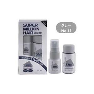 スーパーミリオンヘアー お試しサイズミニセット[グレー] : ケンコー