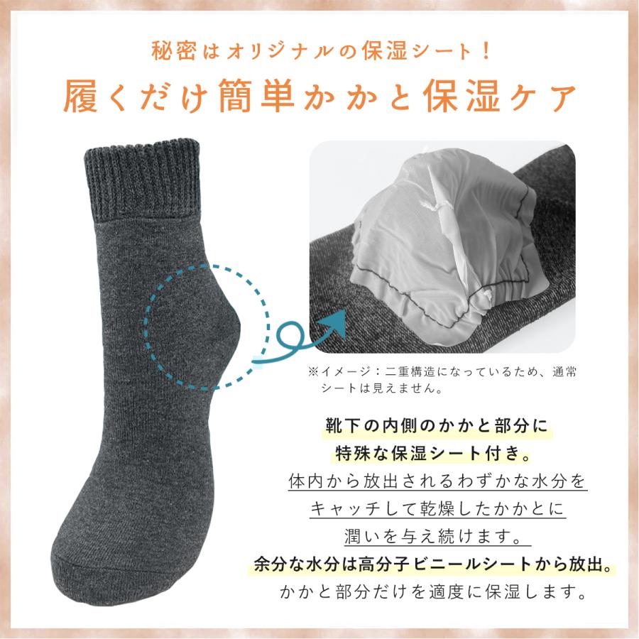 太陽ニット 厚手 元祖 かかとツルツル 靴下（二重） ウール混二重