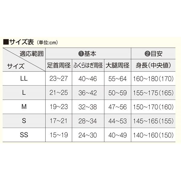 （ストッキング）アルケア アンシルクプロＪ 医療用 一般医療機器 着圧 両足 弾性ストッキング 下肢静脈（ポスト投函送料無料）｜kenko-fan-nikko｜18