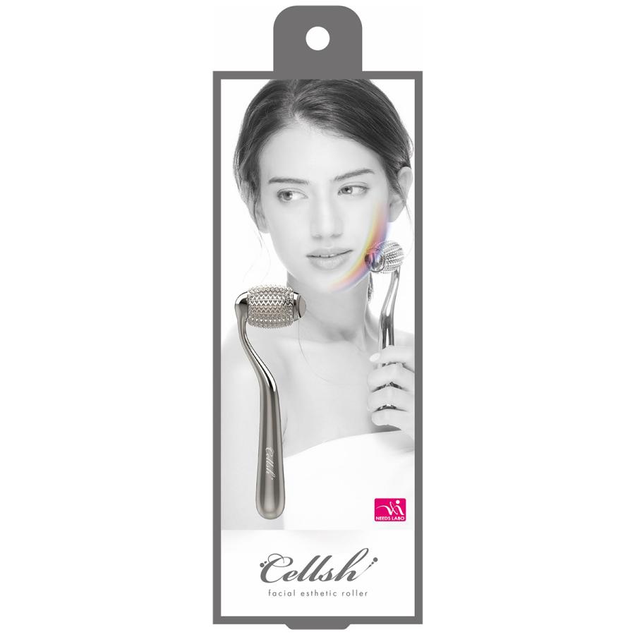 新品未使用　セルステラ　フェイス ニーズ Cellsh セルシュ ほほあごローラー 美容ローラー 美顔