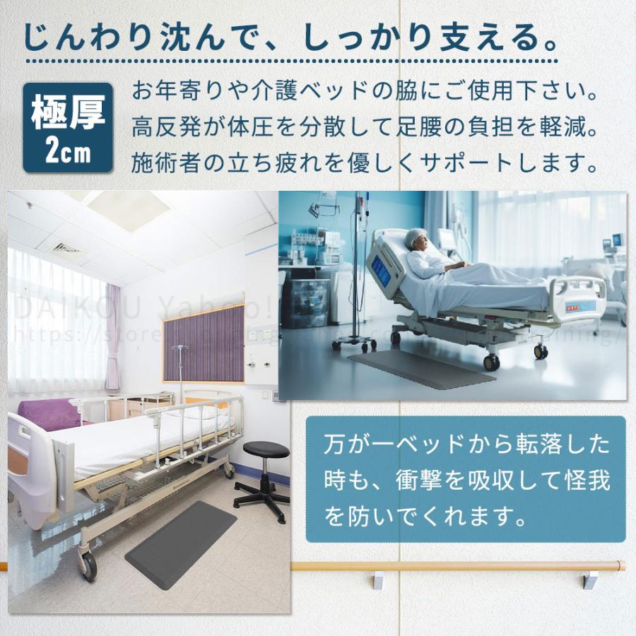 値下げ敢行!】 送料無料 高反発マット ベッドサイドマット 値下げ敢行!】 送料無料 高反発マット ベッドサイドマット