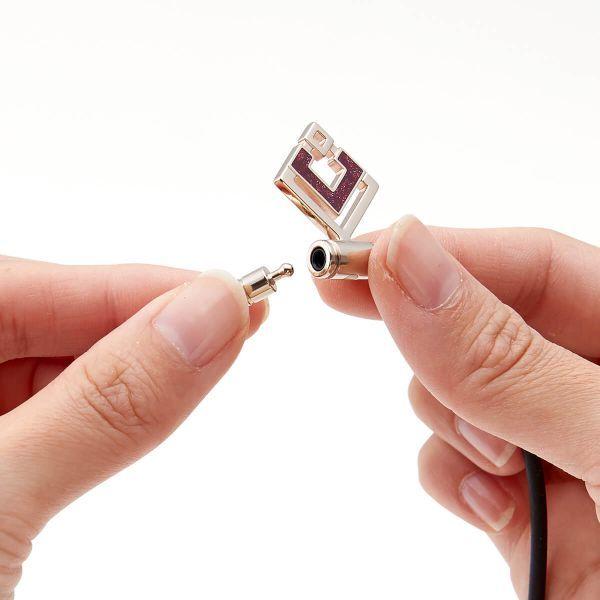 ColanTotte TAOネックレス スリム ARAN mini シャンパンゴールド