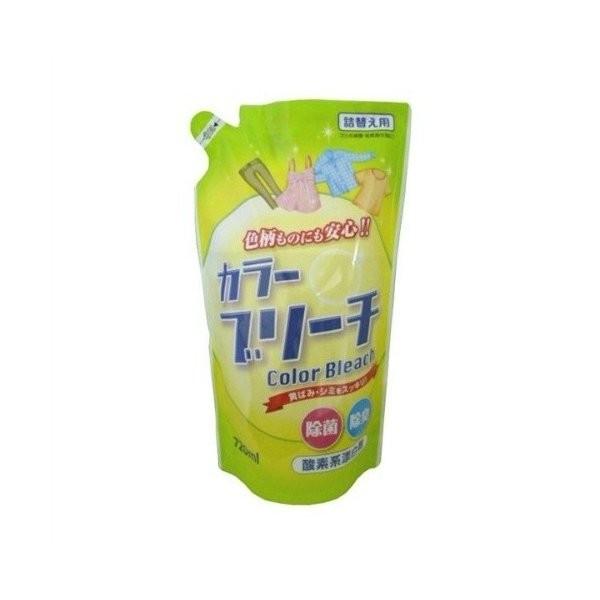 ロケット石鹸 カラーブリーチ 詰替用 720ml (液体酸素系漂白剤 ロケット石鹸 カラーブリーチ 詰替用 720ml (液体酸素系漂白剤