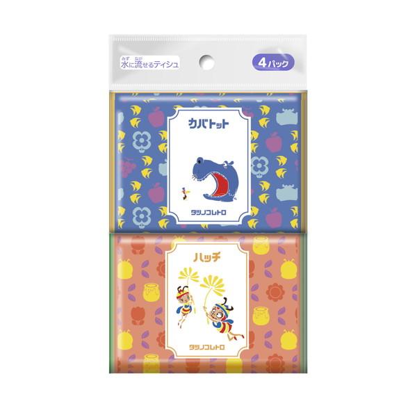 レトロ　ポケットティッシュ　180個以上 ダイレイ（DAIREI） (あわせ買い2999円以上で送料無料)ダイレイ