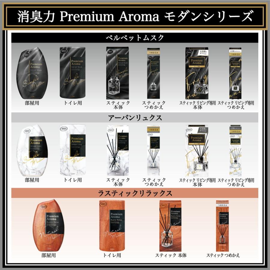 【あわせ買い2999円以上で送料無料】エステー お部屋の消臭力 プレミアム アロマ スティック つめかえ用 ベルベットムスク｜kenkoo-life｜09