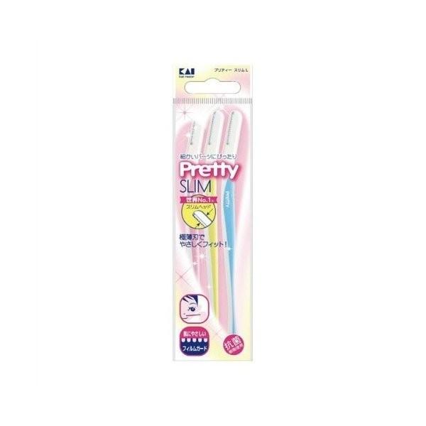 特価 あわせ買い2999円以上で送料無料 女性用カミソリ プリティー スリムl 3