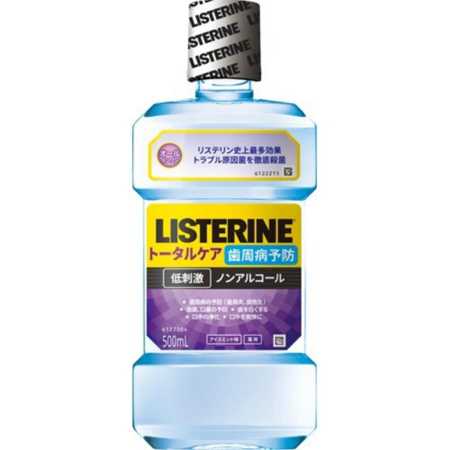 【あわせ買い2999円以上で送料無料】ジョンソン＆ジョンソン 薬用 リステリン トータルケア 歯周クリア 500ml｜kenkoo-life