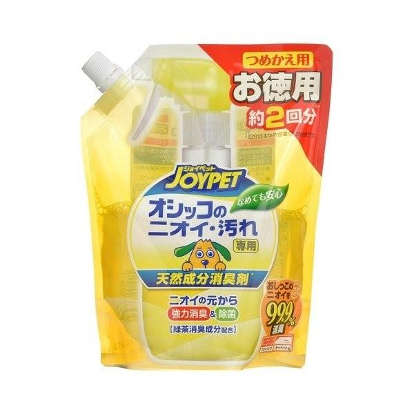 【あわせ買い2999円以上で送料無料】ジョンソン 天然成分 消臭剤 オシッコのニオイ・汚れ専用 お徳用 450ml(ペット用品 除菌・消臭)｜kenkoo-life