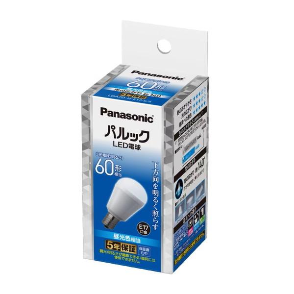 (送料無料・まとめ買い×4個セット)パナソニック Panasonic LDA7DHE17S6 パルック LED電球 60形 昼光色の画像