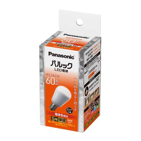 (送料無料・まとめ買い×4個セット)パナソニック Panasonic LDA7LHE17S6 パルック LED電球 60形 電球色の画像