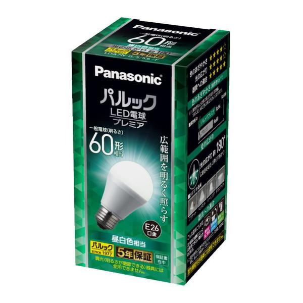 (送料無料・まとめ買い×4個セット)パナソニック Panasonic LDA7NGSK6F パルック LED電球 プレミア 60形 昼白色_1