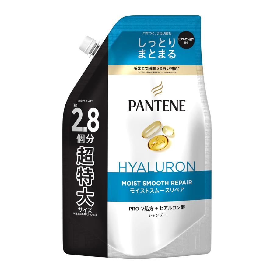 P&G パンテーン モイストスムースケア シャンプー つめかえ用 超特大サイズ 860ml