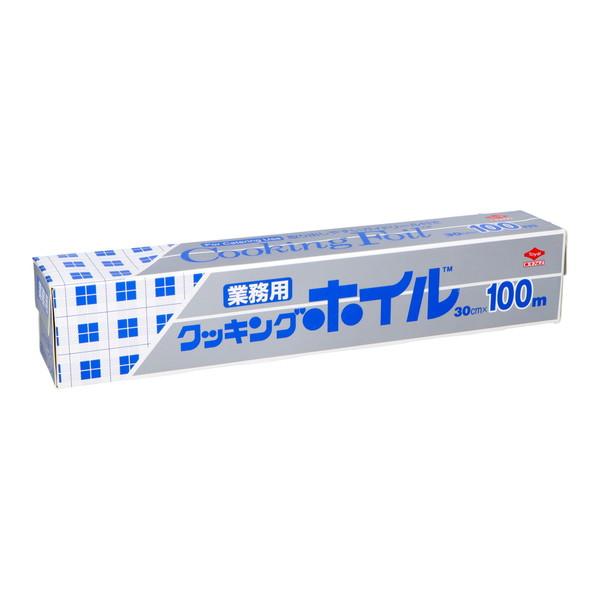 (送料無料・まとめ買い×8個セット)東洋アルミ クッキングホイル 業務用 ワイド 30cm×100m アルミホイルの画像