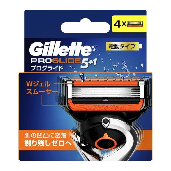 (送料無料・まとめ買い×8個セット)P&G ジレット プログライド パワー 替刃 4B 4個入