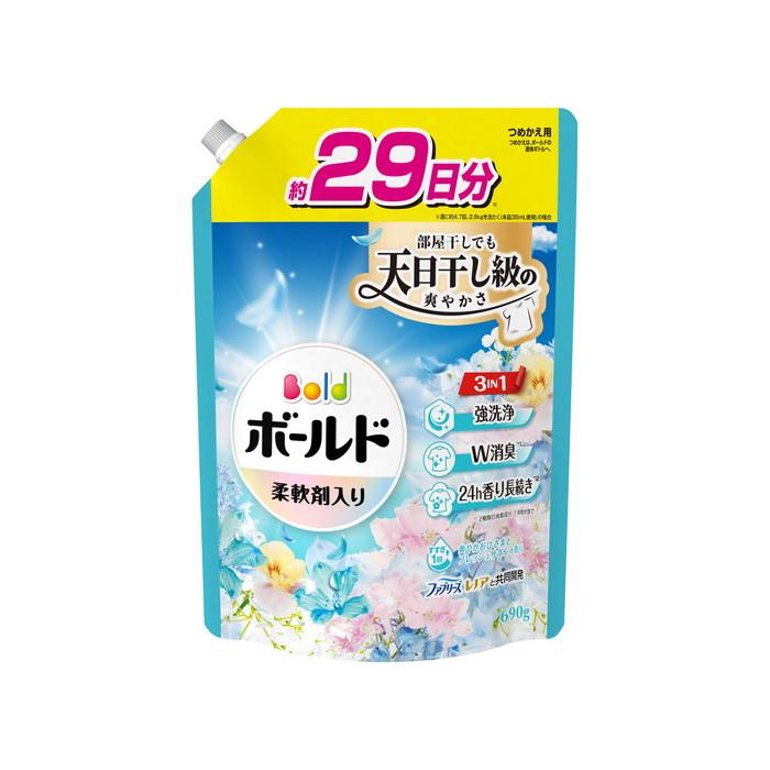 P&G (送料無料・まとめ買い×8個セット)ボールドジェル 爽やか 