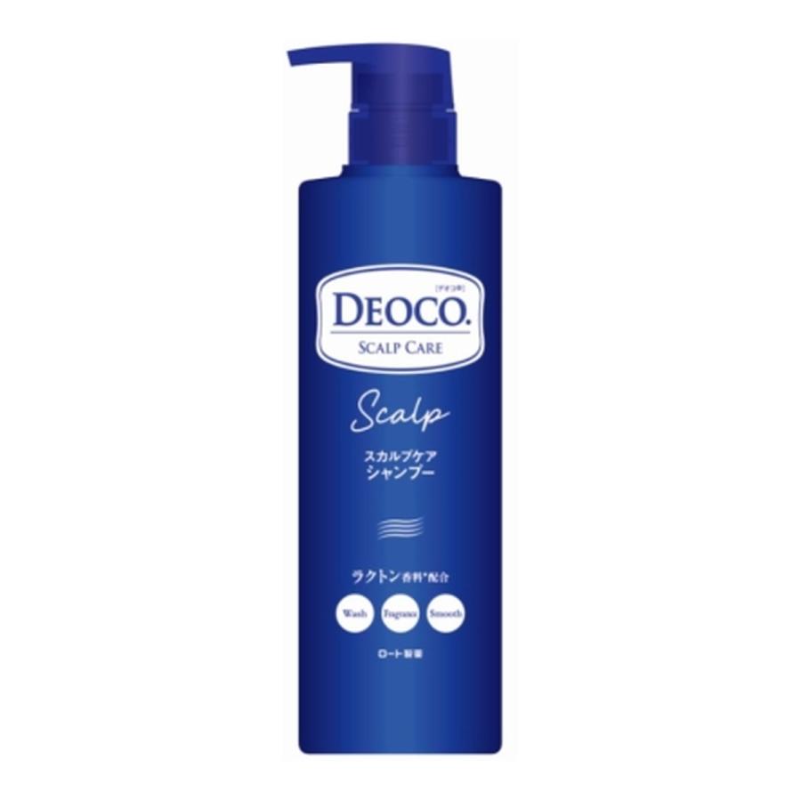 (送料無料・まとめ買い×8個セット)ロート製薬 デオコ スカルプケア シャンプー 450mL_1