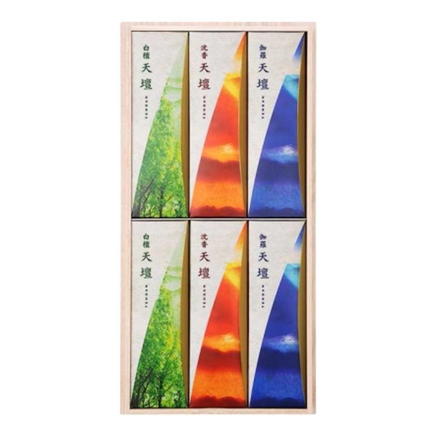 (送料無料・まとめ買い×8個セット) 日本香堂 天壇 進物 5000 箱サック6入