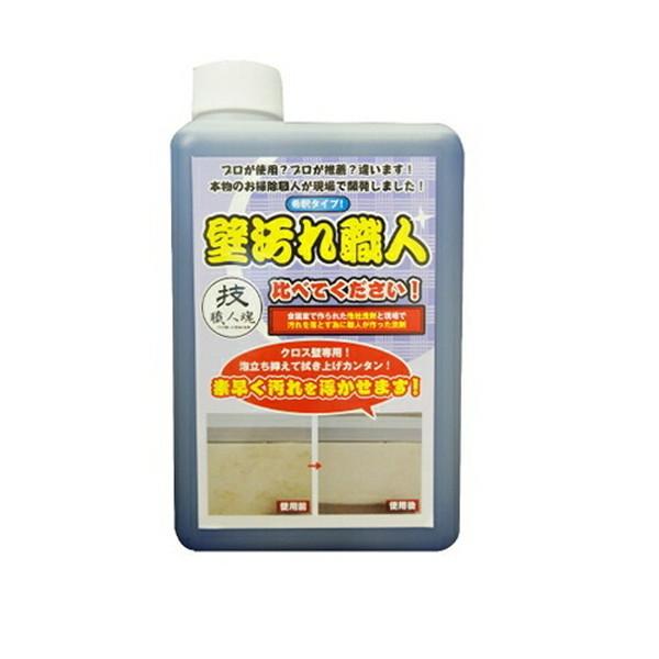 (送料無料・まとめ買い×10個セット)技職人魂シリーズ 壁汚れ職人 詰め替え用 1000ml