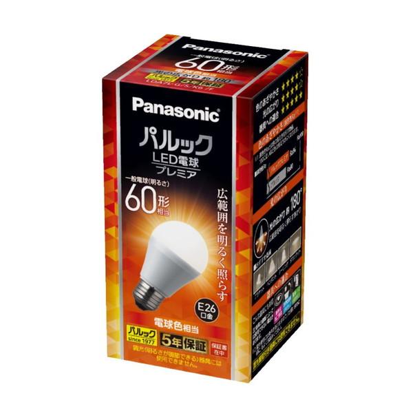 (送料無料・まとめ買い×10個セット)パナソニック Panasonic LDA7LGSK6F パルック LED電球 プレミア 60形 電球色_1