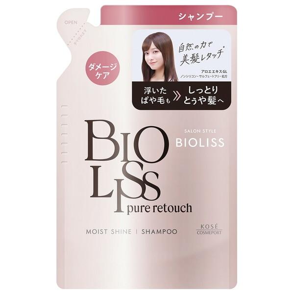 (送料無料・まとめ買い×18個セット)コーセーコスメポート ビオリス ピュアレタッチ ぱやとぅや シャンプー つめかえ 340mlの画像
