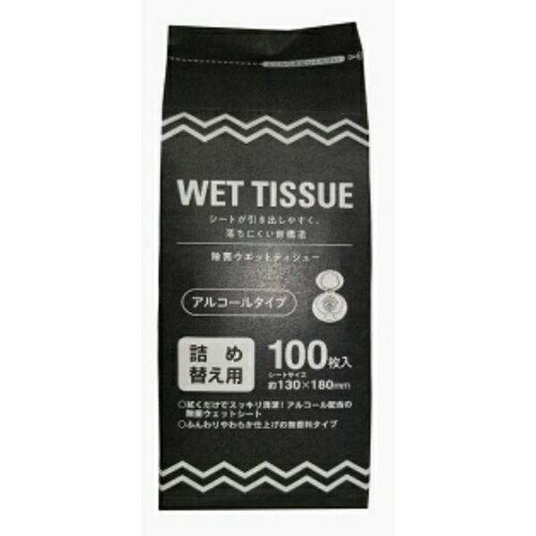 【送料無料・まとめ買い&times;24個セット】昭和紙工 GEL 除菌ボトル 詰め替え用 100枚入 アルコールタイプ ウェットティシュー