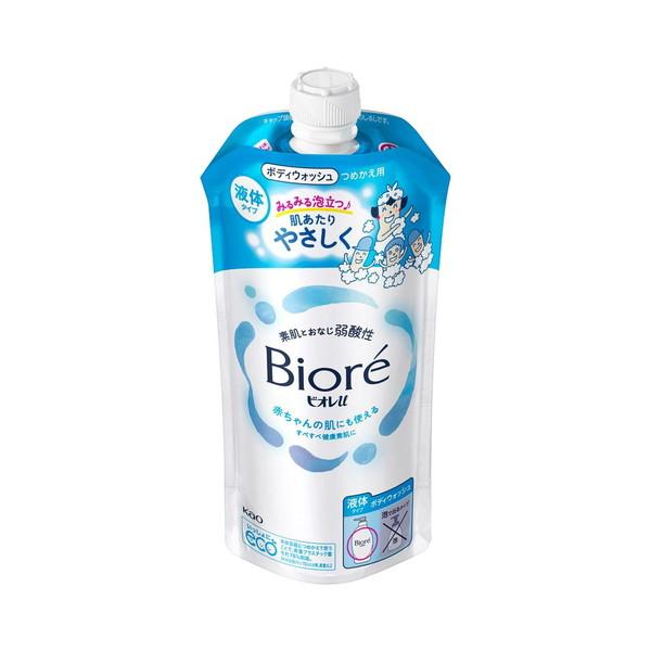 (送料無料・まとめ買い×24個セット)花王 ビオレu つめかえ用 320mL ボディウォッシュ 液体タイプ_2