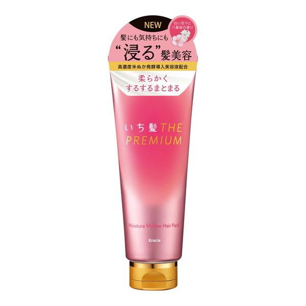 (送料無料・まとめ買い×24個セット)クラシエ いち髪 THE PREMIUM モイスチャーメロウヘアパック 200gの画像