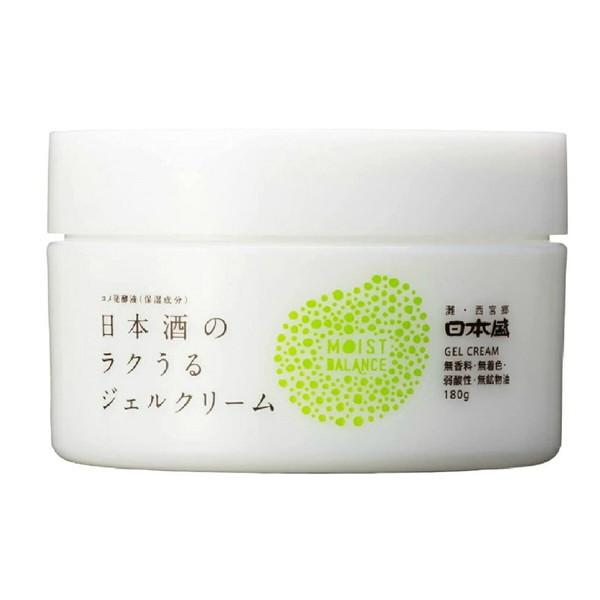 (送料無料・まとめ買い×36個セット)日本盛 日本酒のラクうる ジェルクリーム 180g