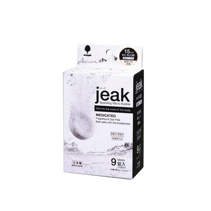 (送料無料・まとめ買い×40個セット)紀陽除虫菊 ノボピン 薬用 重炭酸 jeak ジーク 9錠 機能性入浴剤_1