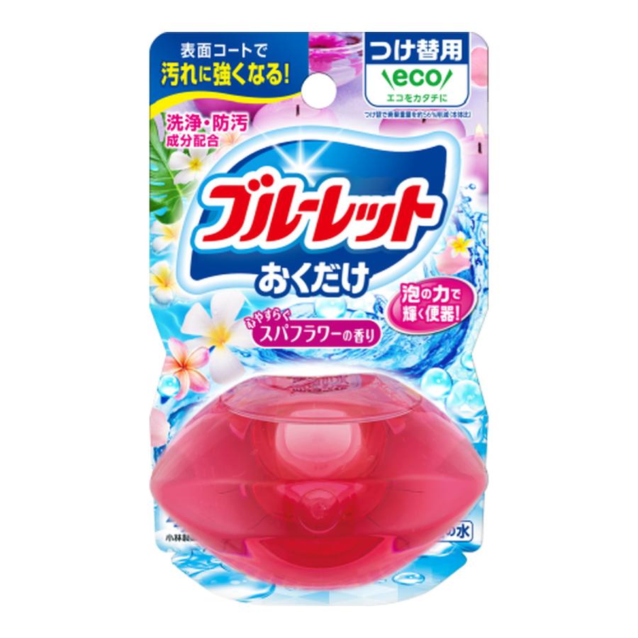 (送料無料・まとめ買い×48個セット)小林製薬 液体ブルーレット おくだけ つけ替用 スパフラワーの香り 70mlの画像