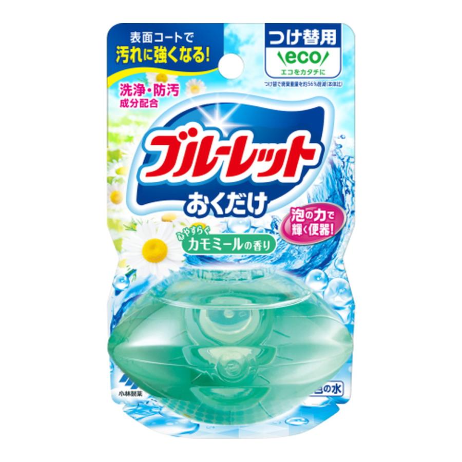 (送料無料・まとめ買い×48個セット)小林製薬 液体ブルーレット おくだけ つけ替用 心やすらぐカモミールの香り 70mlの画像