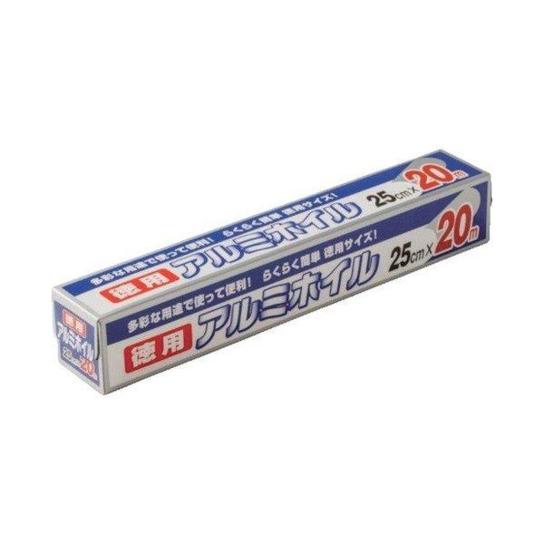 (送料無料・まとめ買い×50個セット)ワタナベ工業 アルミホイル 徳用 25cm×20mの画像