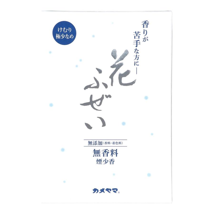 (送料無料・まとめ買い×60個セット)カメヤマ 花ふぜい 無香料 煙少香 徳用大型 約220g お線香の画像