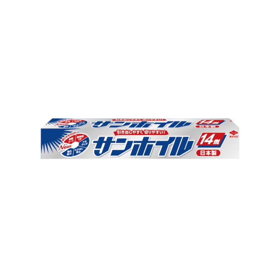 (送料無料・まとめ買い×60個セット)東洋アルミ サンホイル 14M アルミホイルの画像