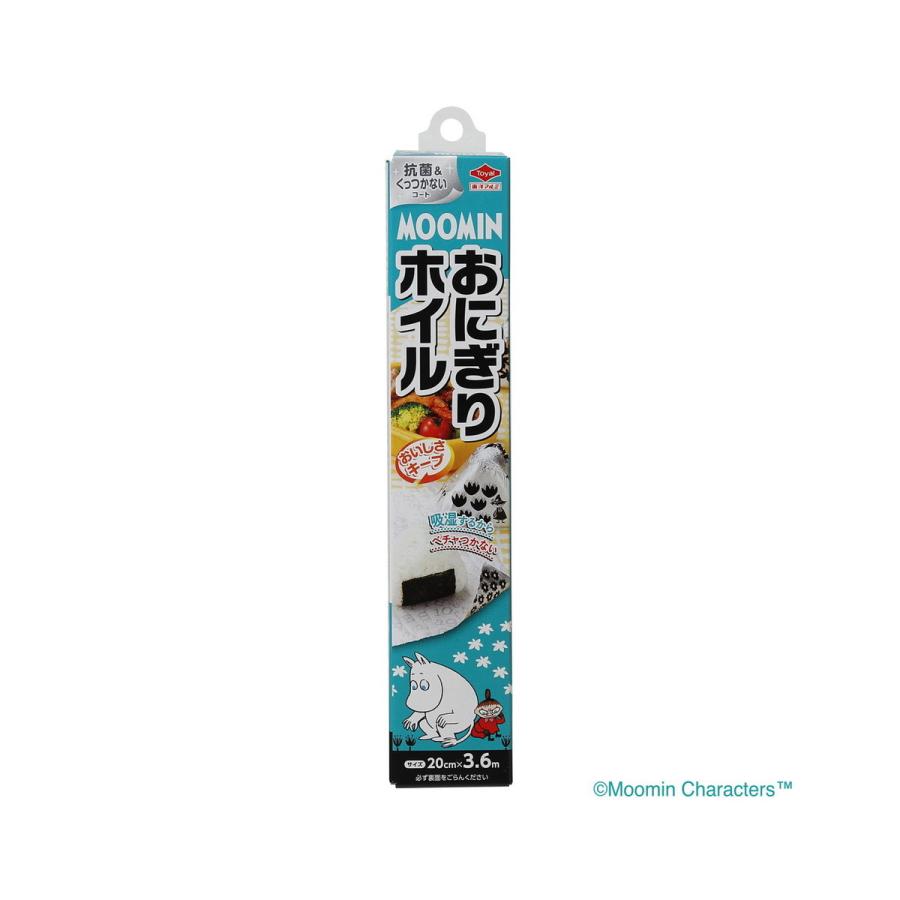 (送料無料・まとめ買い×60個セット)東洋アルミ MOOMIN おにぎりホイル 20cm×3.6m