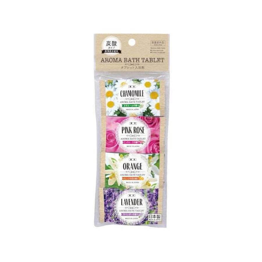 紀陽除虫菊 薬用入浴剤 Aroma Bath Tablet アロマ バス タブレット 4錠 返品交換不可