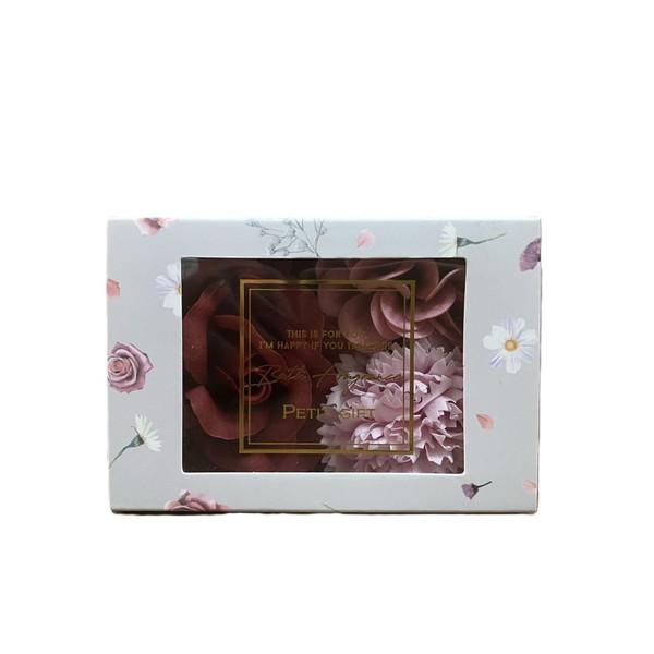 (送料無料・まとめ買い×90個セット)九州フラワーサービス BathFragrance ボンシャンス ミニボックス ルージュ 入浴剤の画像