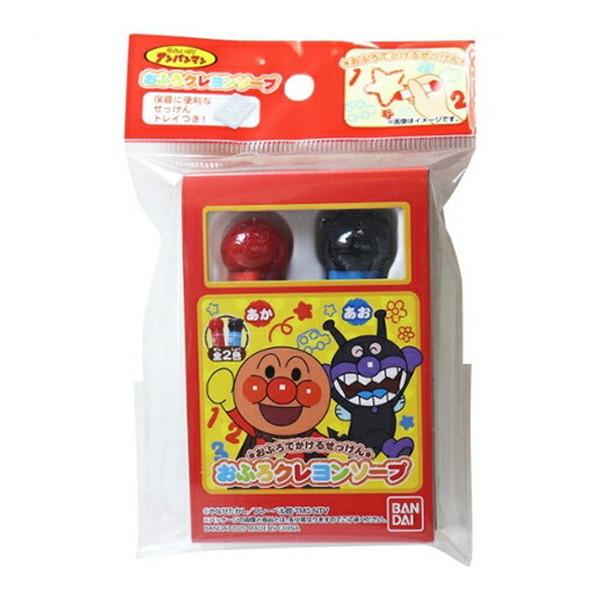 【送料無料・まとめ買い×96個セット】バンダイ おふろ クレヨンソープ アンパンマン 2本入