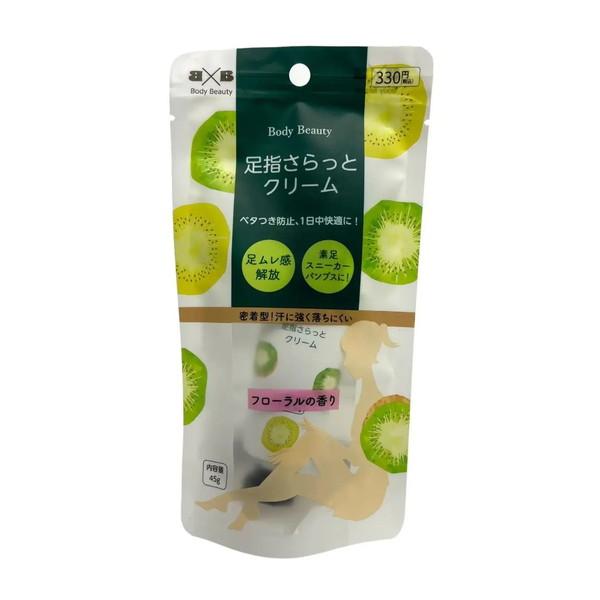 (送料無料・まとめ買い×120個セット)錦尚金 NISHIKIN BODY BEAUTY 足指さらっとクリーム 45g_1