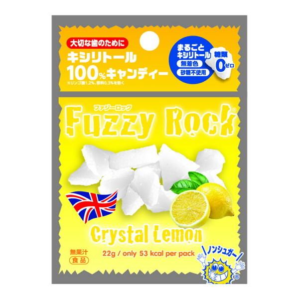ビタットジャパン ファジーロック ミニ レモン 22g キシリトール100% キャンディー