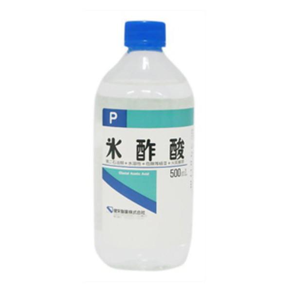 (あわせ買い2999円以上で送料無料)健栄製薬 氷酢酸P 500ml（Yahoo!・ケンコーライフ ヤフー店）