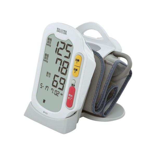 (送料無料・まとめ買い×4個セット)タニタ 上腕式 血圧計 BP-523 TANITAの画像