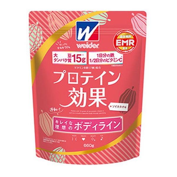 (送料無料・まとめ買い×6個セット)森永製菓 ウイダー Weider プロテイン効果 ソイカカオ味 660gの画像