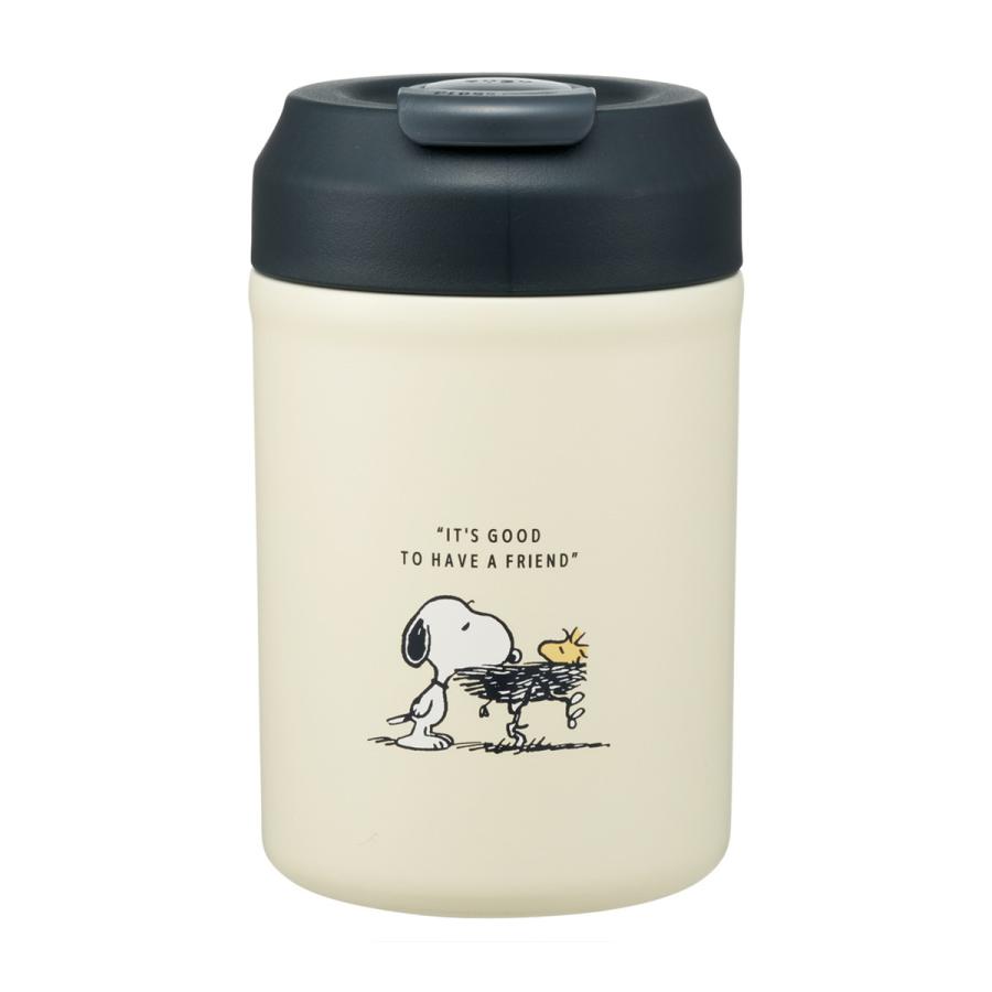 (送料無料・まとめ買い×6個セット)スケーター ステンレスイージー マグボトル 380mL スヌーピー STEM4 広口 水筒 保温 保冷の画像